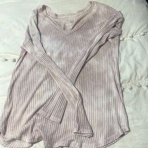 Pink tye dye sweater